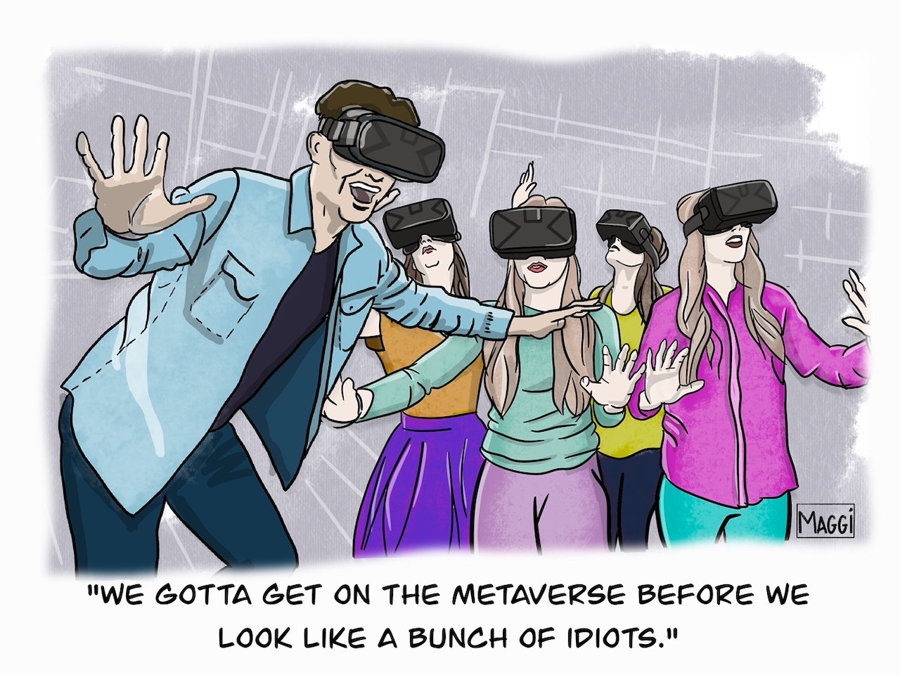 Virtual Banality comic