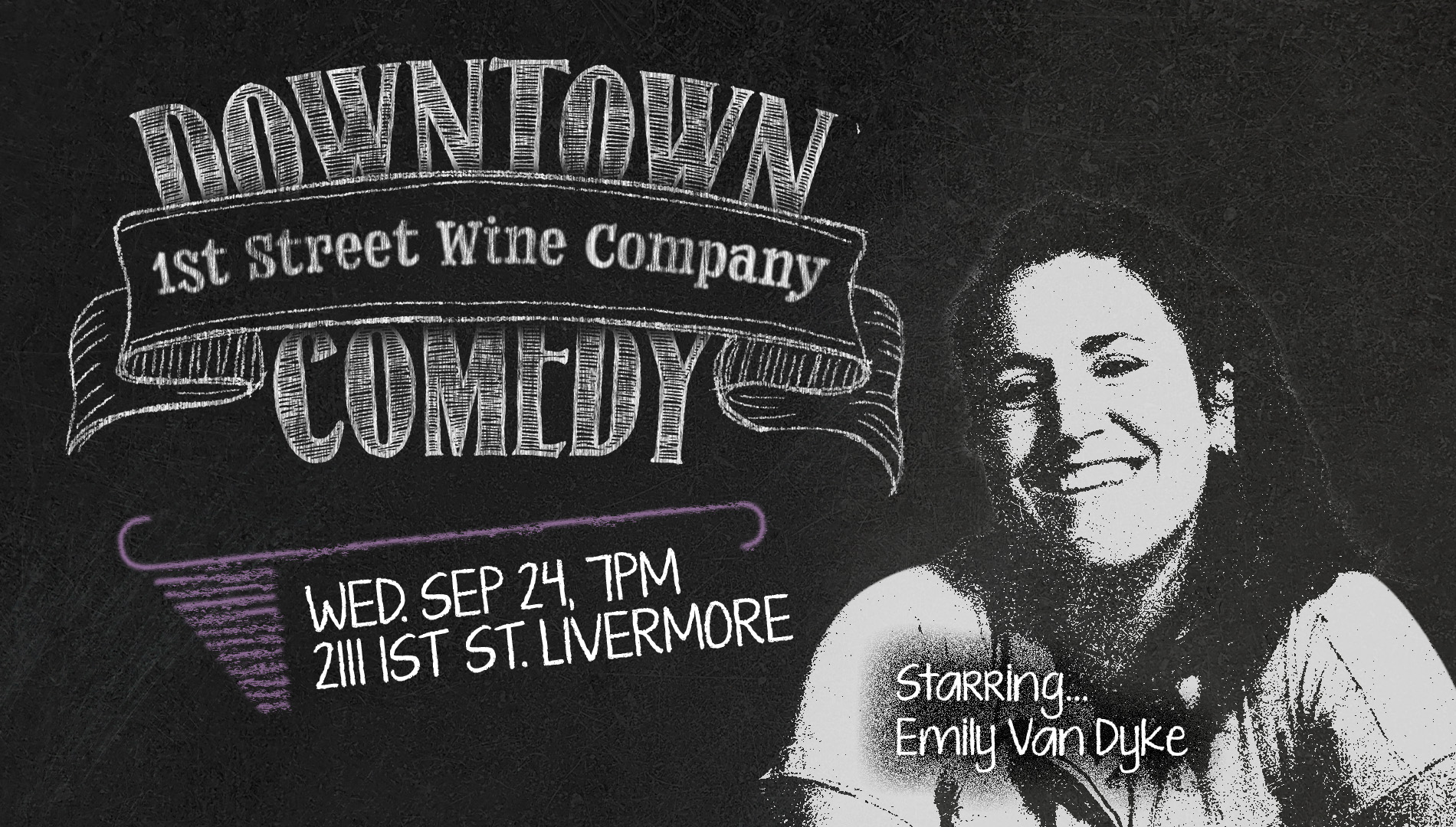 Downtown Comedy at 1st Street Wine Company September 24 2025